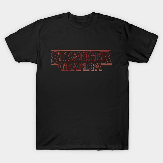 Stranger Grandpa v2 T-Shirt by Olipop